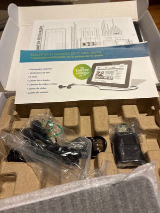 Tablet Android 7 Wi-Fi Blanca