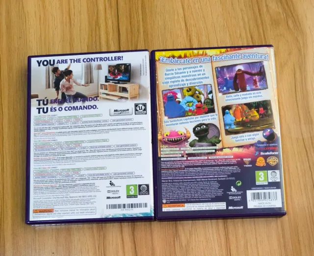 🇪🇦 Lote Sensor Kinect + 2 Giochi Kinect Xbox 360