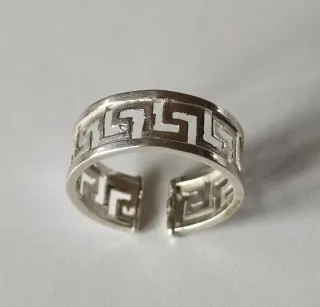 Colgante y Anillo Plata Ley Vintage