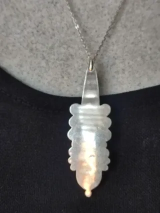 Colgante y Anillo Plata Ley Vintage