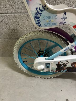 Bicicleta infantil Frozen
