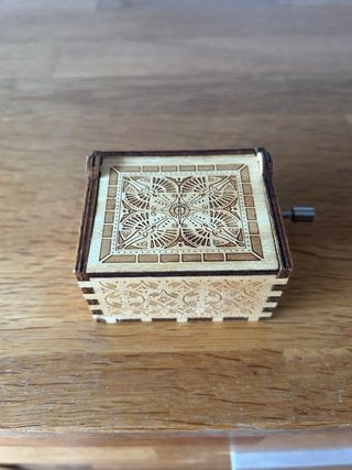 Caja de Música La Bella y la Bestia