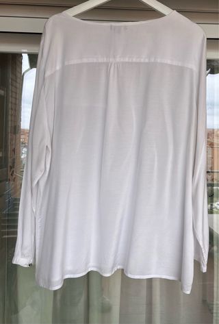 Blusa Blanca October Talla XL