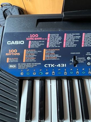 Teclado Casio CTK-431