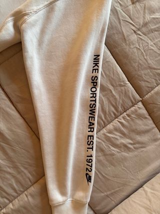 Felpa Nike bianca taglia S