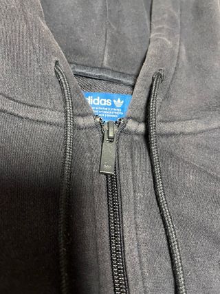 Sudadera Adidas Originals Azul Marino y Gris