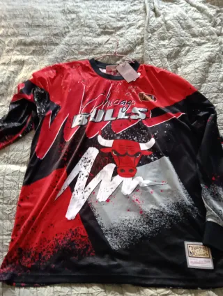 Camiseta Chicago Bulls Mitchell & Ness NBA Finals