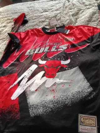 Camiseta Chicago Bulls Mitchell & Ness NBA Finals