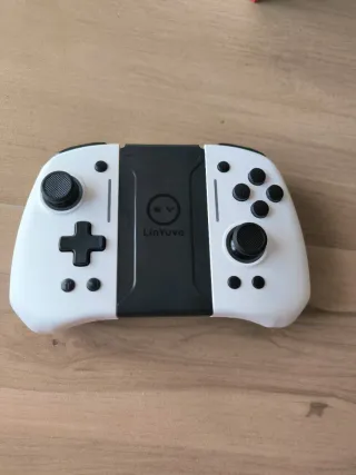 Controller Linyuvo KS 42 Bianchi per Nintendo Switch