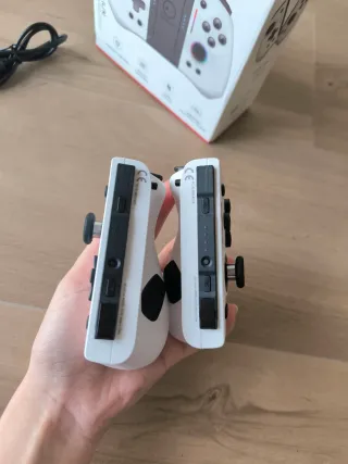 Controller Linyuvo KS 42 Bianchi per Nintendo Switch