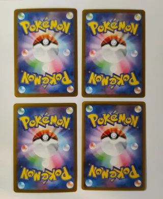 Lotto 4 carte Pokemon Charizard EX V