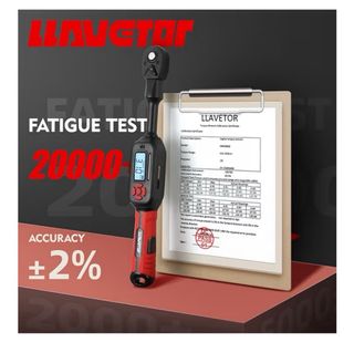 Llave dinamométrica digital 9 piezas