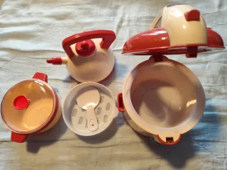 Juego Cocina Juguete: Hervidor y útiles cocina