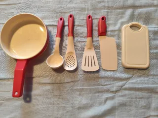 Juego Cocina Juguete: Hervidor y útiles cocina