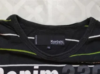 Camiseta Koröshi rayas t. XXL