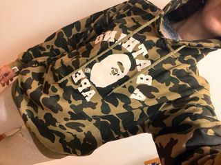 Sudadera A Bathing Ape Camuflaje Capucha