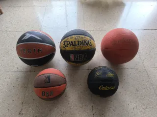 Lote 5 Palloni da Pallacanestro