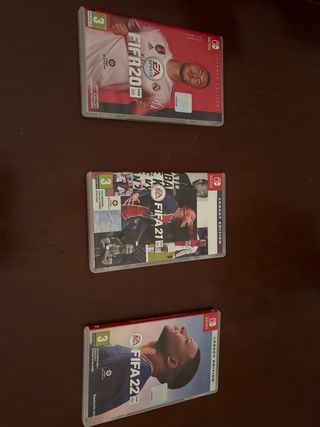 FIFA 20, 21 y 22 Nintendo Switch Legacy Edition