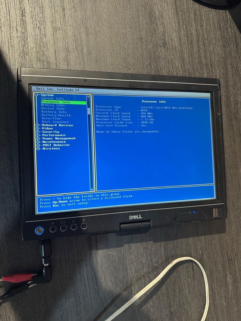 Dell Latitude XT2/Tablet Core 2 Duo afbeelding 3