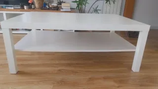 Mesa de centro blanca