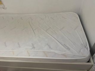 Bicama nido con 2 cajones rosa y blanco