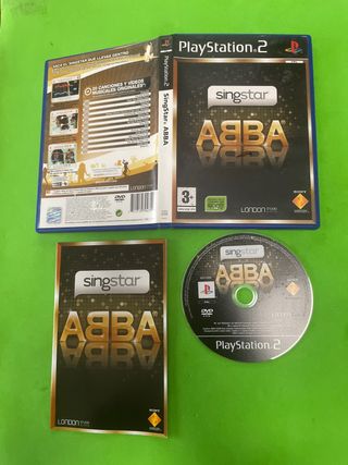 SingStar ABBA PlayStation 2