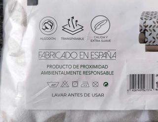 Sábanas de franela cama 135 beige (A ESTRENAR)