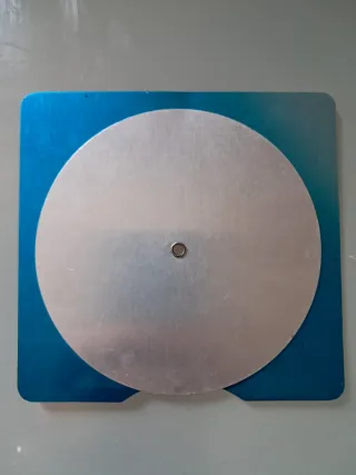 Disco aparcamiento metálico Telefunken auto-radio