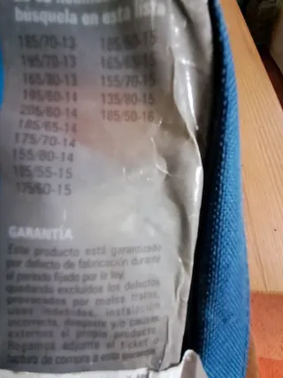 Cadenas de Nieve Textiles Talla 72