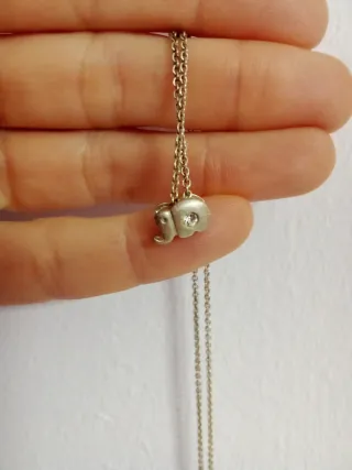 3 Colgantes con Cadena Plata