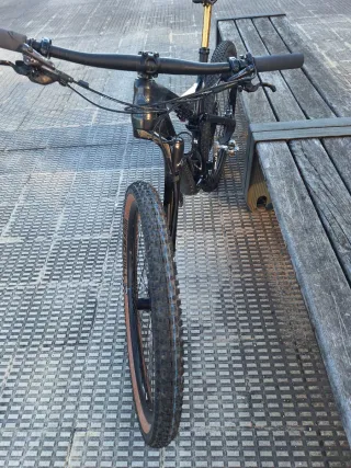 Bicicleta Montaña Cannondale Negra