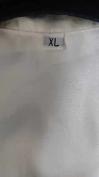 Camicia seta Forget me not taglia XL