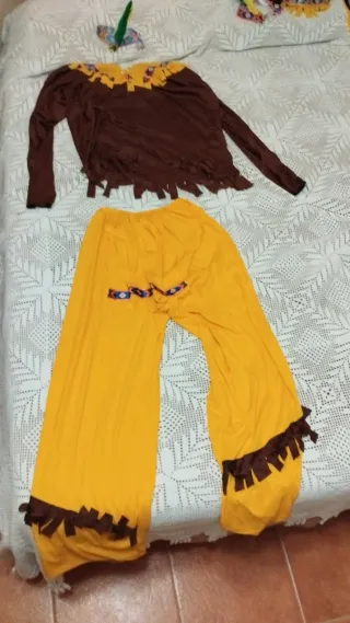 Disfraz indio talla única