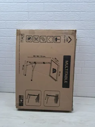 Mesa Auxiliar Plegable Ajustable