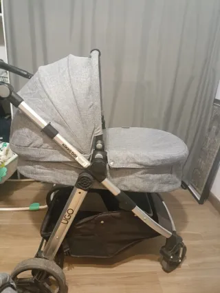 Silla de coche Kikka Boo UGO gris