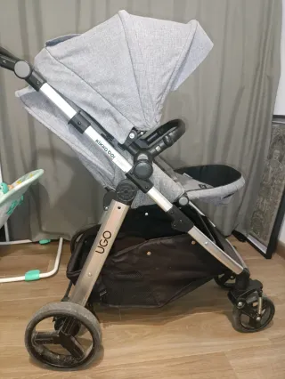 Silla de coche Kikka Boo UGO gris