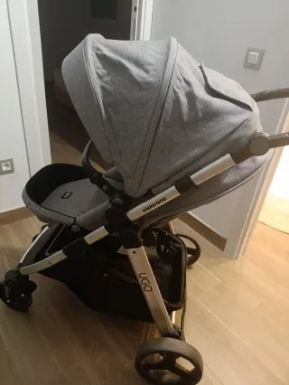 Silla de coche Kikka Boo UGO gris