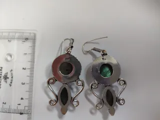 Pendientes Plata  925 y Labradorita