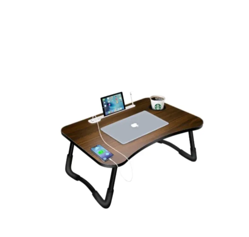 Mesa portátil con 4 puertos