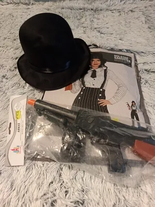 Disfraz Gangster Mujer Talla S