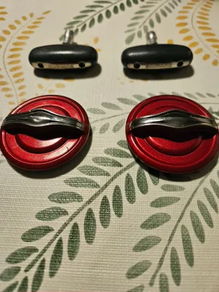 Carretes Shimano Fliegen SD 2013 pintados en rojo