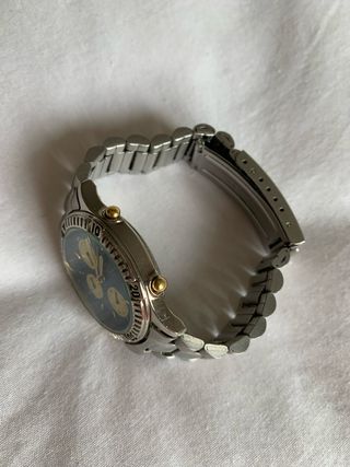 Reloj Lotus Vintage Cronógrafo Alarma Azul