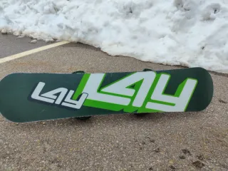 Tabla Snowboard infantil 110cm con Fijaciones