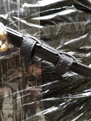 Cinturone Celine Donna 75cm Nero/Oro