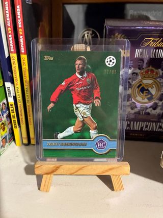 Teddy Sheringham Lost Rookie Numerada 77/99 Topps