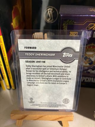 Teddy Sheringham Lost Rookie Numerada 77/99 Topps