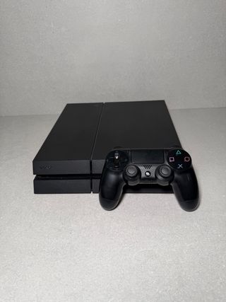 PS4 Fat 500GB Negra + Mando versión 9.6