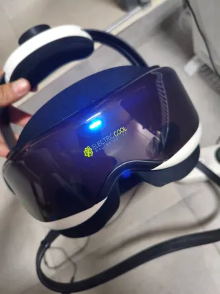 Casco Masajeador ELECTRICCOOL Azul