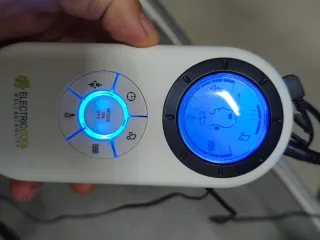 Casco Masajeador ELECTRICCOOL Azul