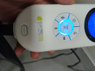 Casco Masajeador ELECTRICCOOL Azul